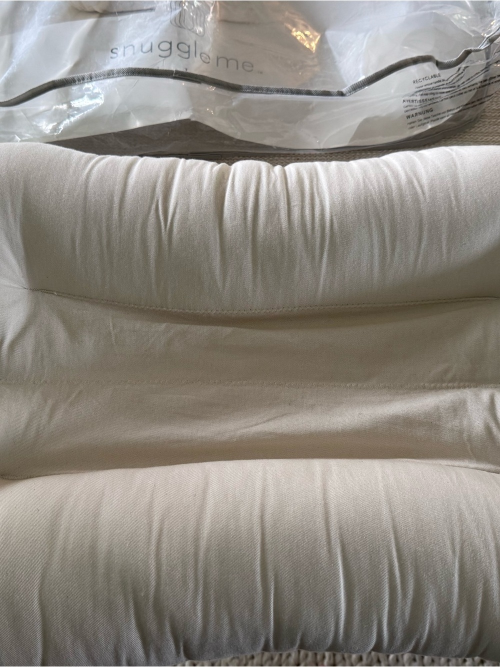 Snuggleme Infant Lounger and Cover - Picture 2 of 4